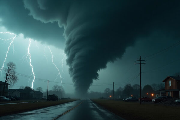 Pre-storm warning, Pennsylvania