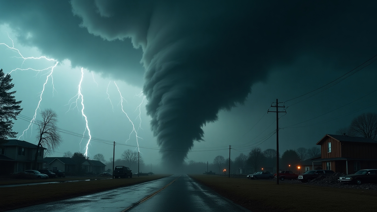 Pre-storm warning, Pennsylvania