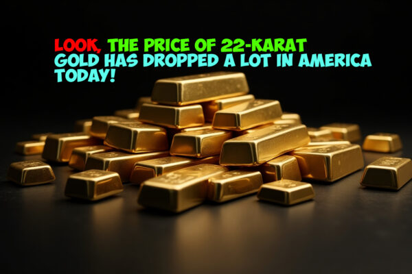 22K Gold Price Today in USA: US market shocked by price drop. 22K Gold Price Today in USA
