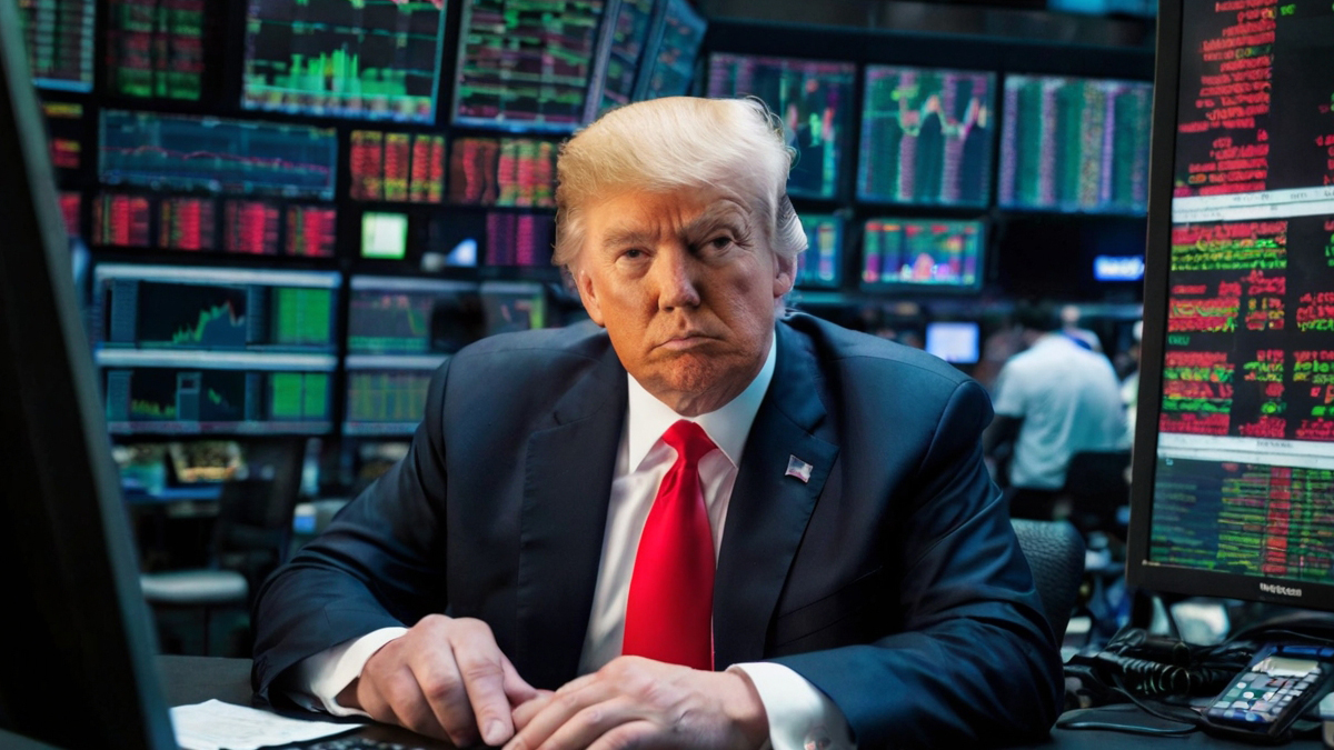 (AI Photo)Trump vs Iran: Will the U.S. Stock Market Survive Another War?