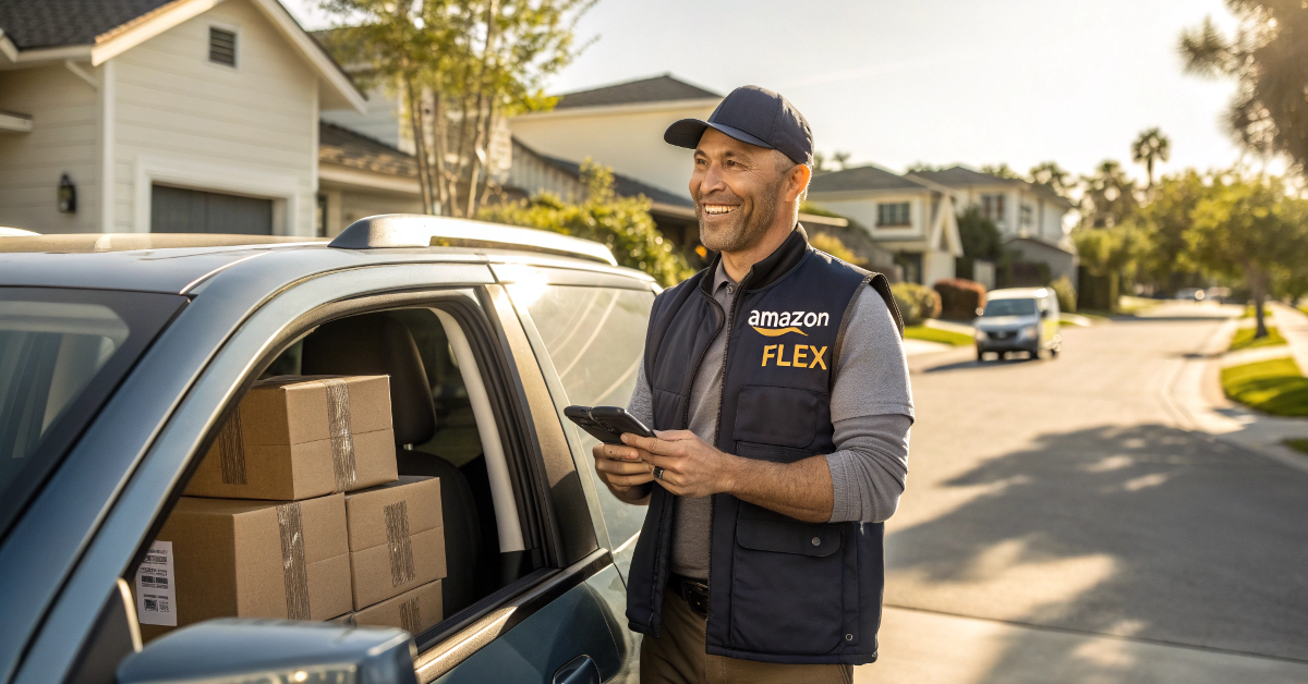Amazon Flex Flexible Earning Opportunities