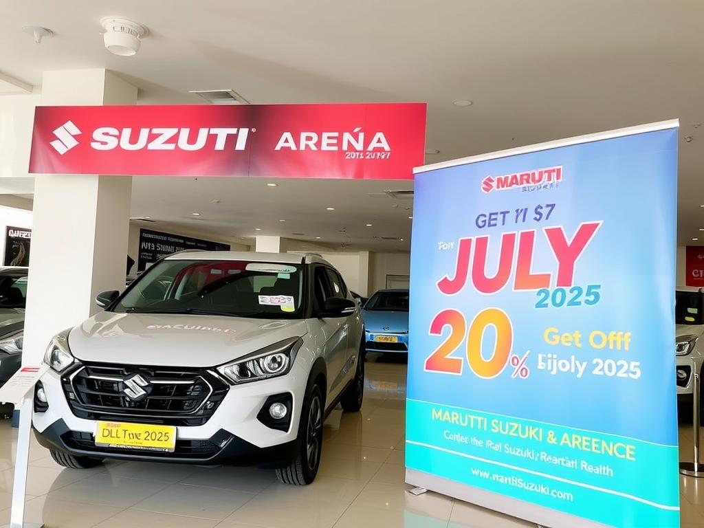 Steal a Deal: Maruti Suzuki Arena Cars Get Massive July 2025 Discounts!